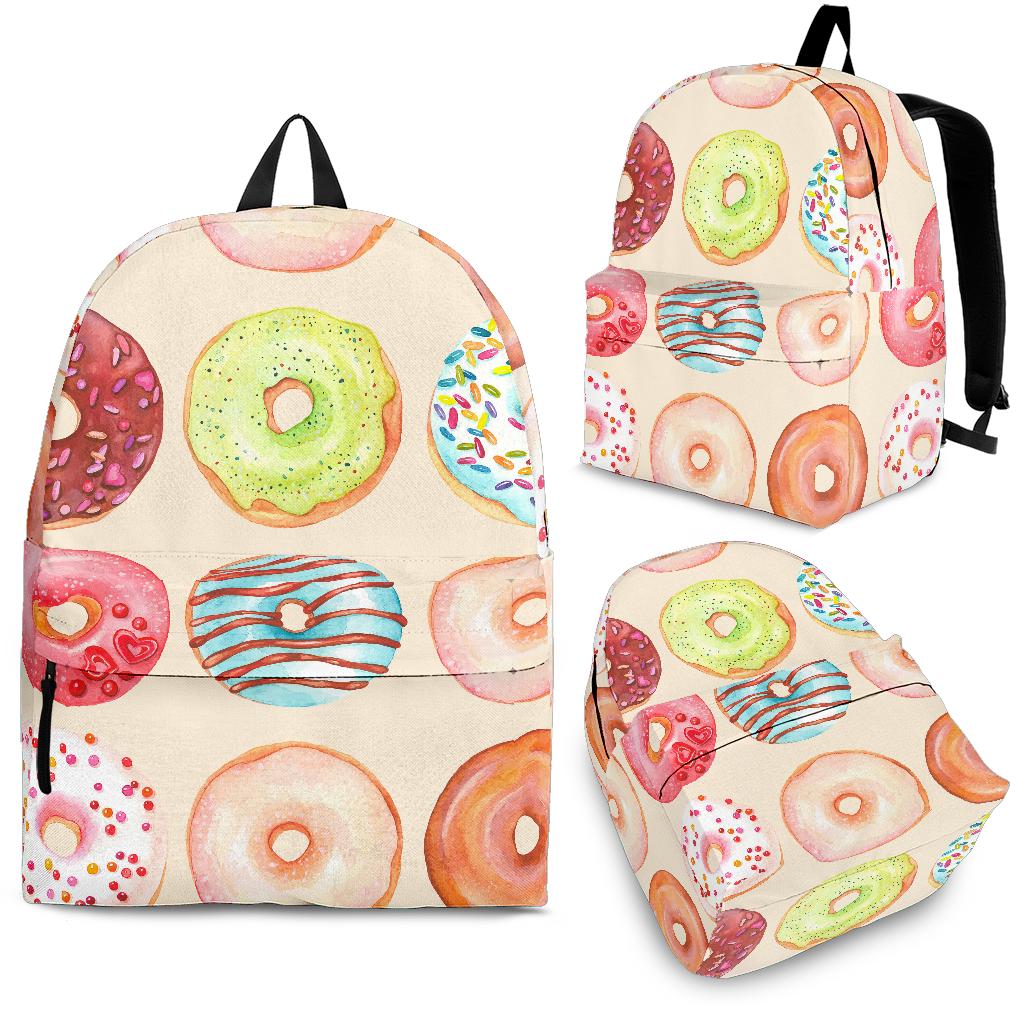 Donut Pattern Backpack