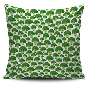 Broccoli Pattern Background Pillow Cover