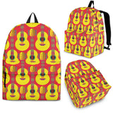 Classic Guitar Theme Pattern Backpack