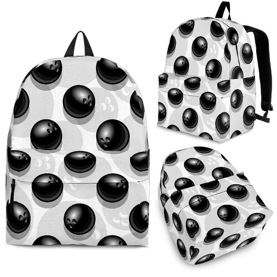 Bowling Ball Pattern Backpack