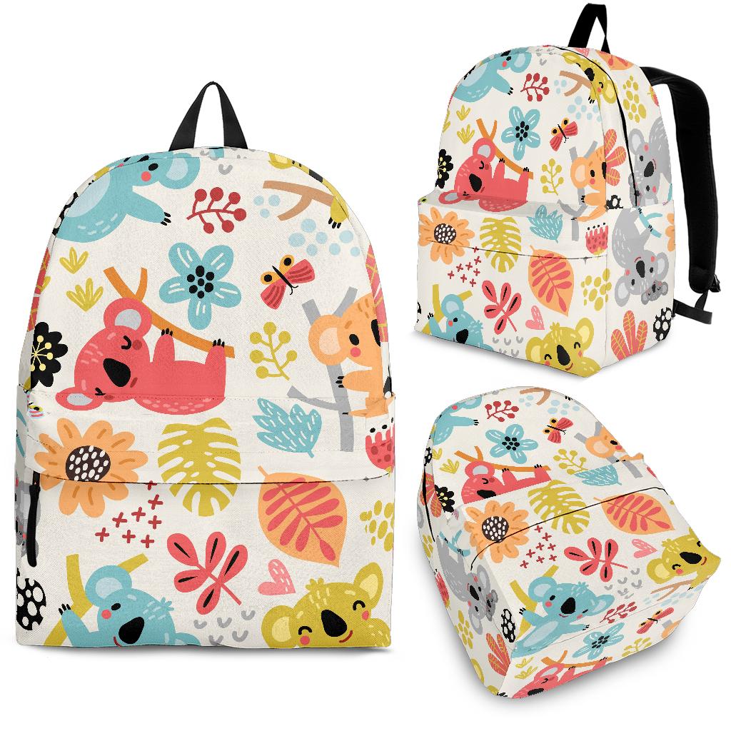 Cute Koala Pattern Backpack