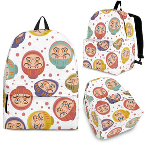 Daruma Dot Pattern Backpack