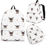 Cute Chihuahua Paw Pattern Backpack