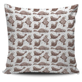 Sea Lion Pattern Background Pillow Cover