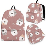 Fat Hamster Pattern Backpack