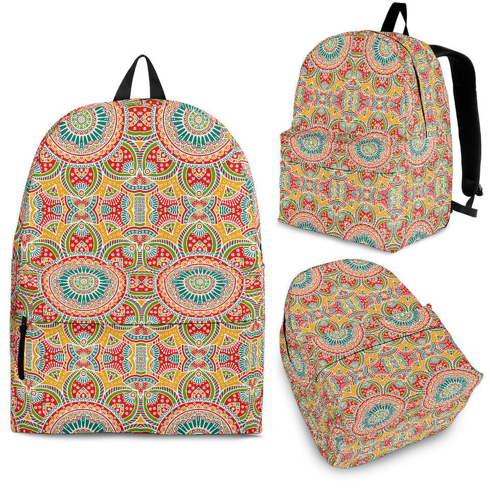 Indian Theme Pattern Backpack