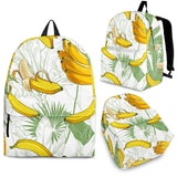 Banana Pattern Background Backpack