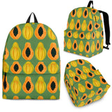 Papaya Pattern Background Backpack