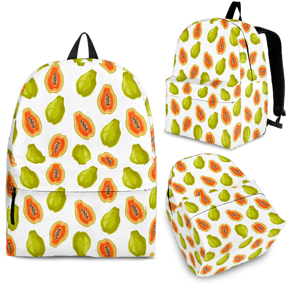 Papaya Pattern Theme Backpack