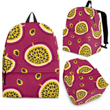 Sliced Passion Fruit Pattern Backpack