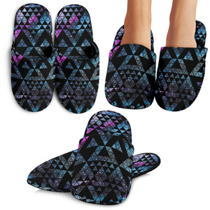 Space Galaxy Tribal Pattern Slippers