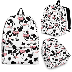 Cute Cow Pattern Backpack