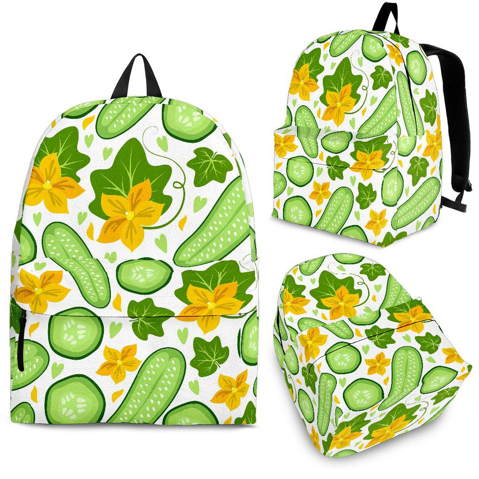 Cucumber Pattern Backpack