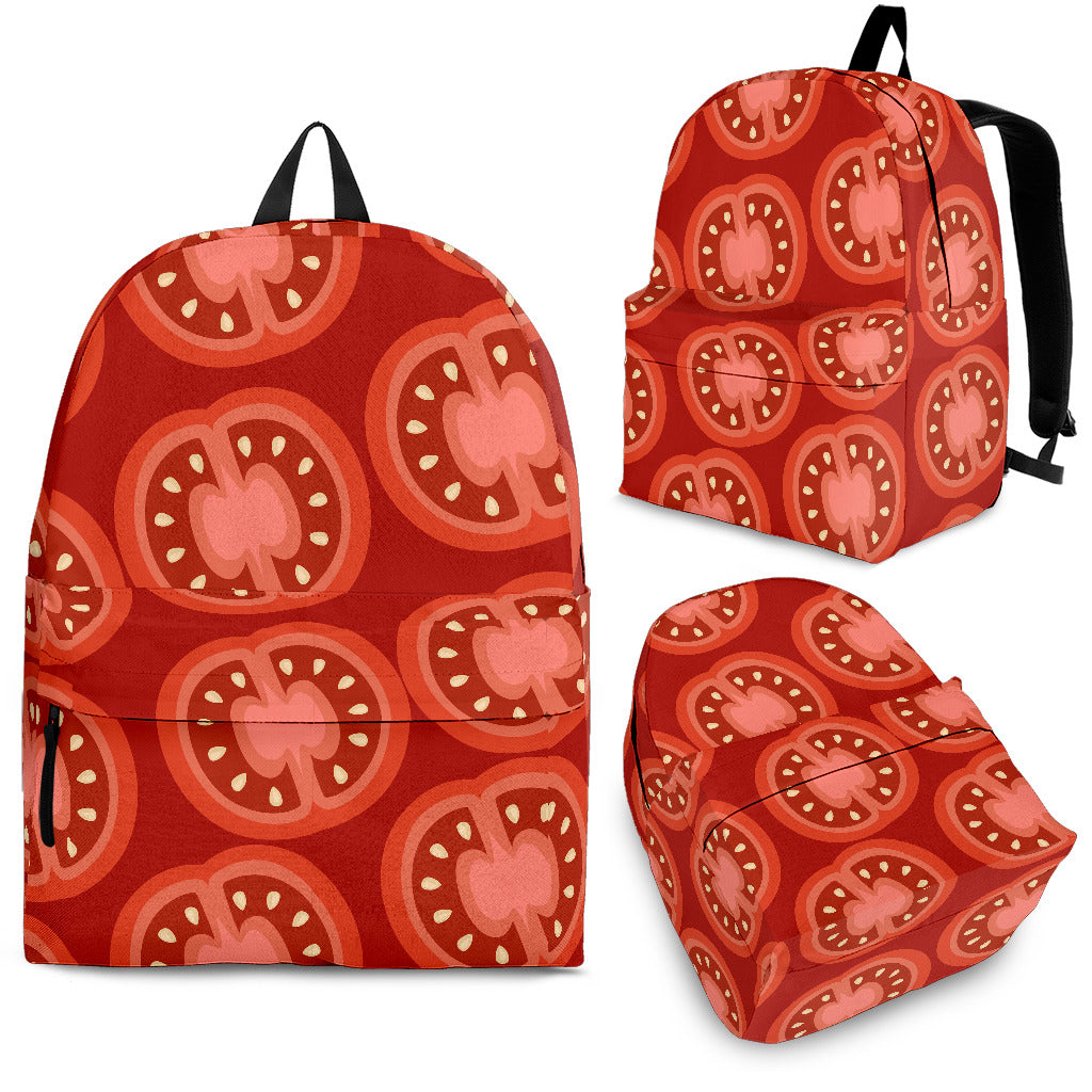 Sliced Tomato Pattern Backpack