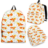 Goldfish Pattern Print Design 03 Backpack