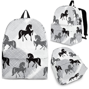 Horse Pattern Backpack
