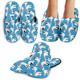 Pelican Pattern Print Design 04 Slippers