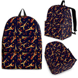 Eiffel Tower Pattern Print Design 02 Backpack