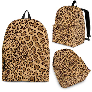 Leopard Skin Texture Pattern Backpack