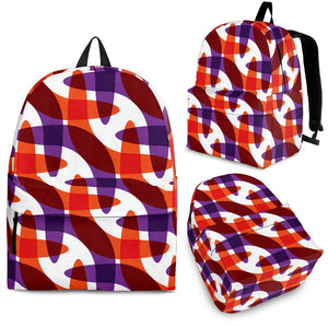 Boomerang Pattern Background Backpack