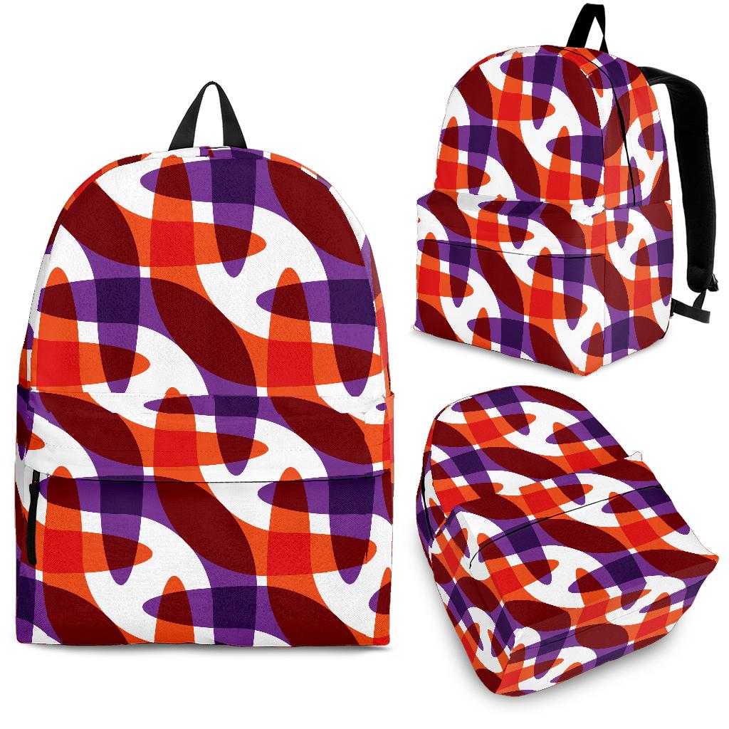 Boomerang Pattern Background Backpack