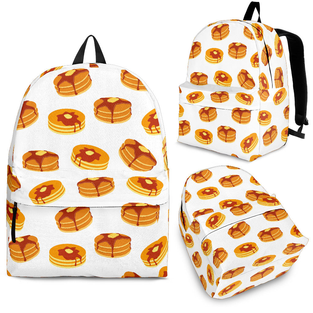 Pancake Pattern Print Design 04 Backpack