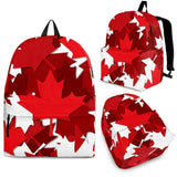 Canadian Maple Leaves Pattern Backpack