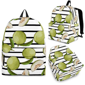Guava Pattern Stripe background Backpack