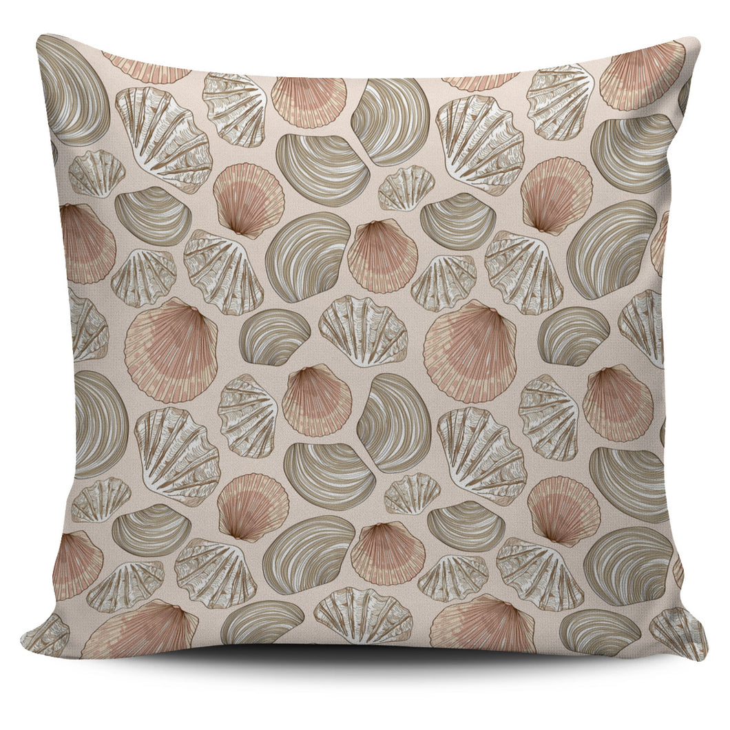 Shell Pattern Background Pillow Cover