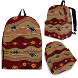 Kangaroo Aboriginal Pattern Backpack