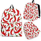 Red Chili Pattern Backpack