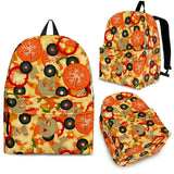 Pizza Texture Pattern Backpack