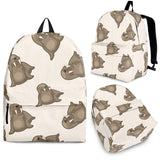 Sea Lion Pattern Backpack
