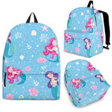 Cute Mermaid Pattern Backpack