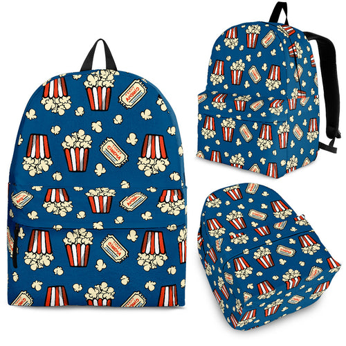 Popcorn Pattern Print Design 03 Backpack