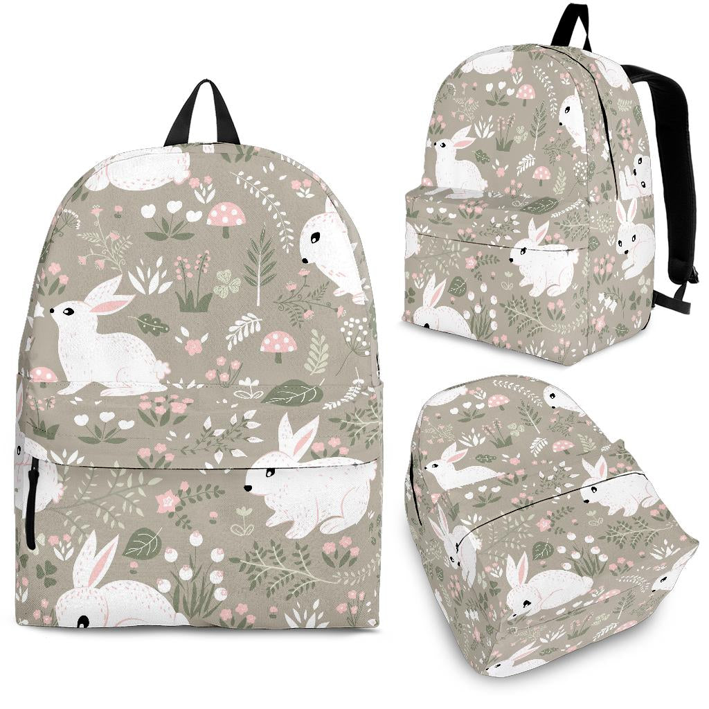 Cute Rabbit Pattern Backpack