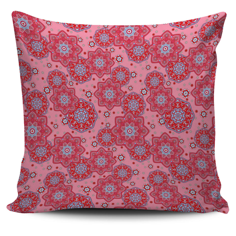 Indian Pnk Pattern Pillow Cover
