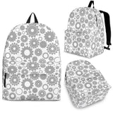 Gear Pattern Print Design 03 Backpack