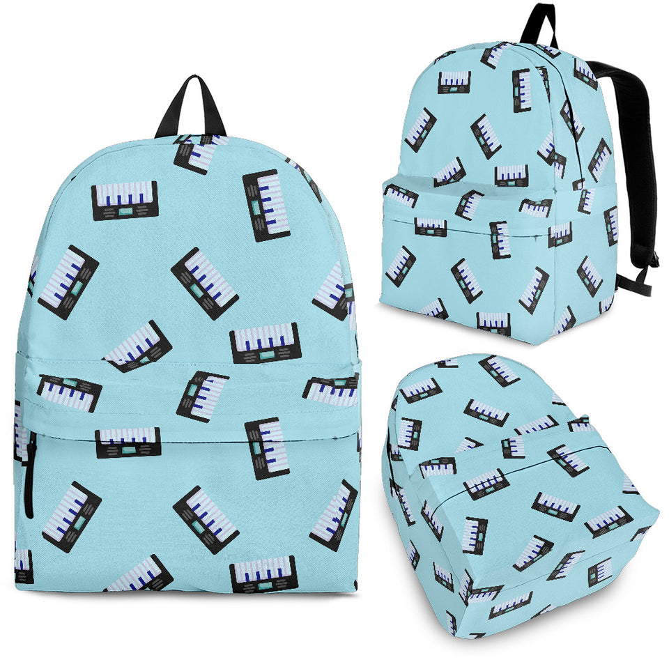 Piano Pattern Print Design 05 Backpack