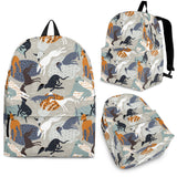 Greyhound Pattern Print Design 04 Backpack