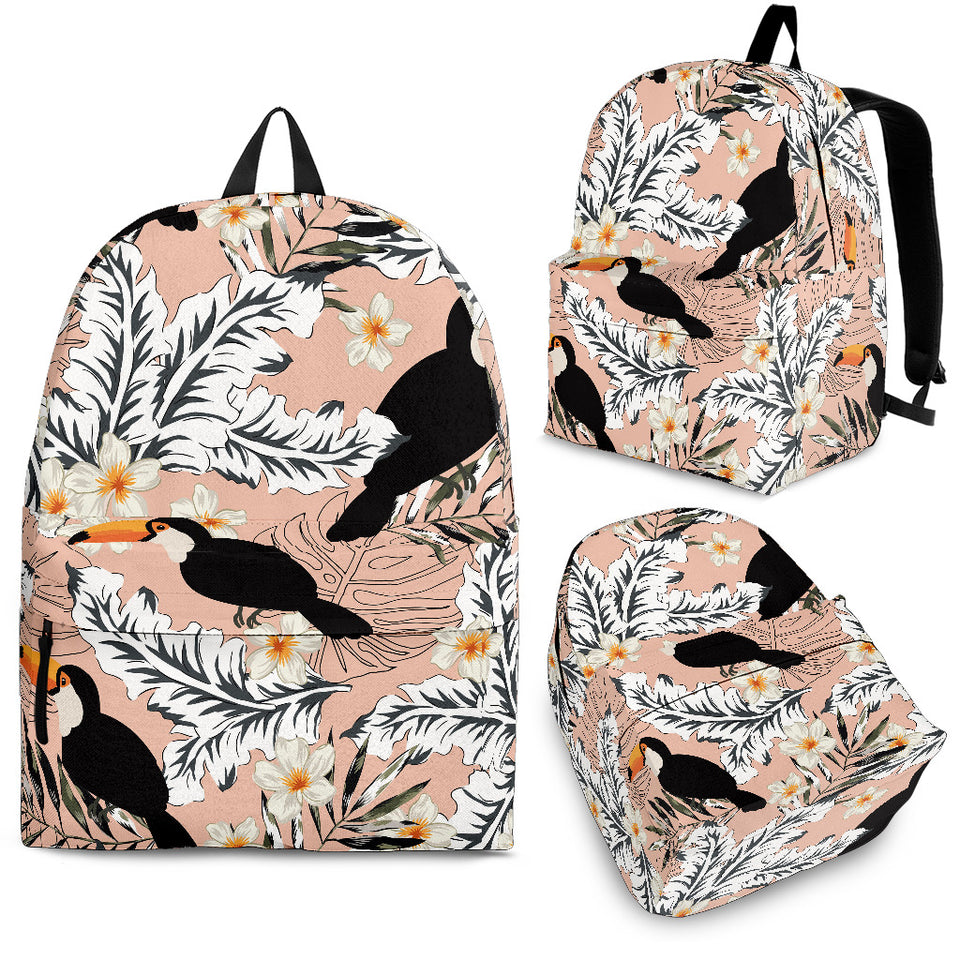 Toucan Theme Pattern Backpack
