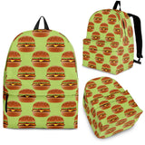 Hamburger Pattern Print Design 02 Backpack