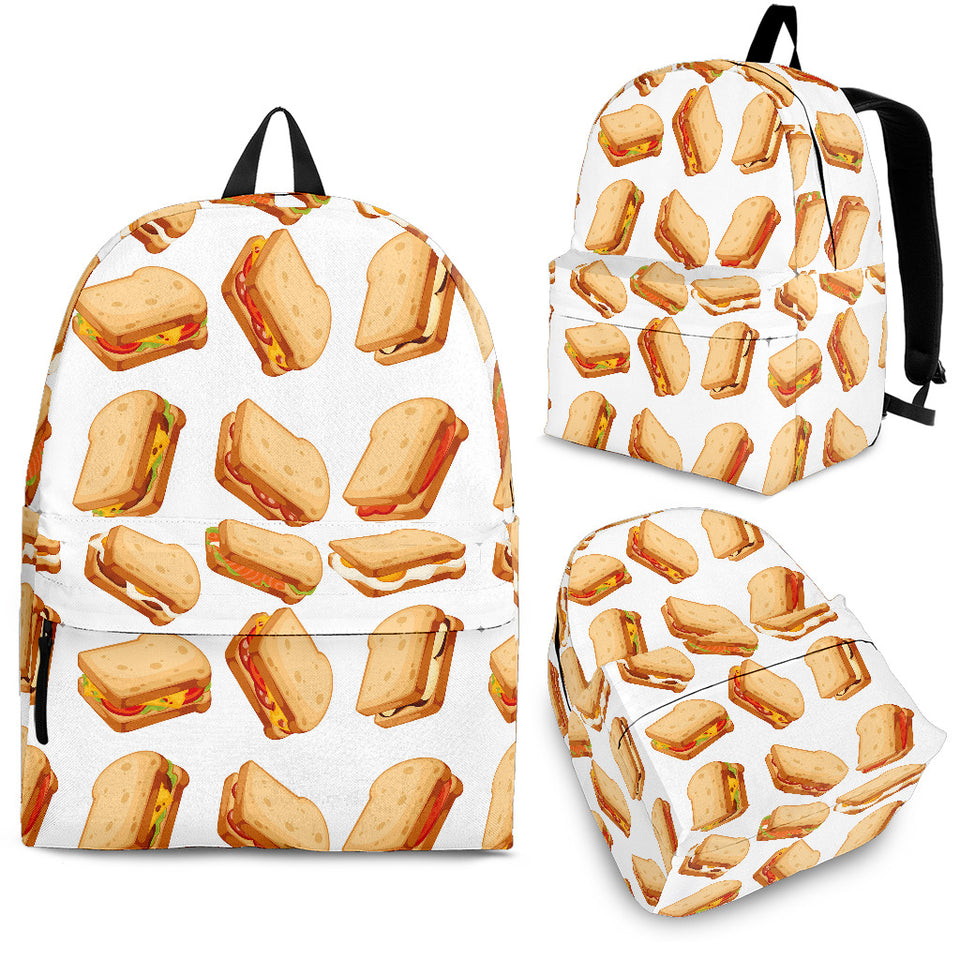 Sandwich Pattern Print Design 01 Backpack