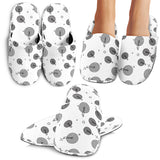 Darts Pattern Print Design 02 Slippers