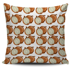 Onion Theme Pattern Pillow Cover