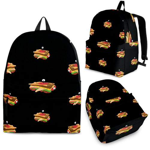 Sandwich Pattern Print Design 03 Backpack
