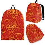 Flame Fire Pattern Backpack