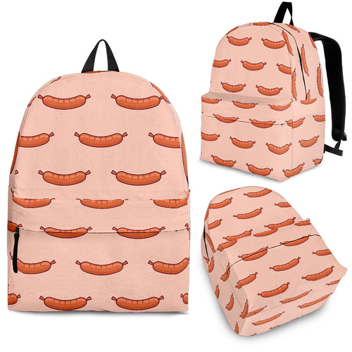 Sausage Pattern Print Design 01 Backpack