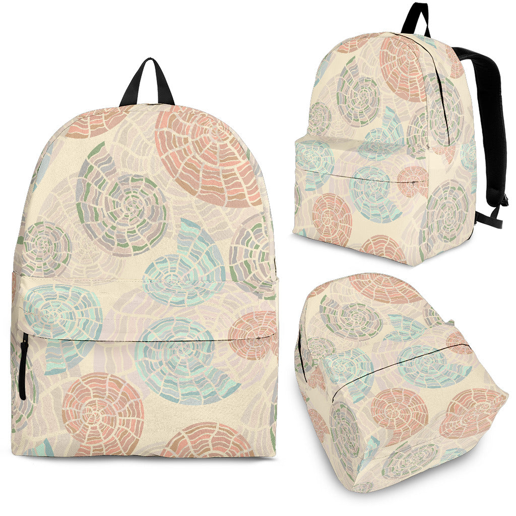 Shell Pattern Backpack
