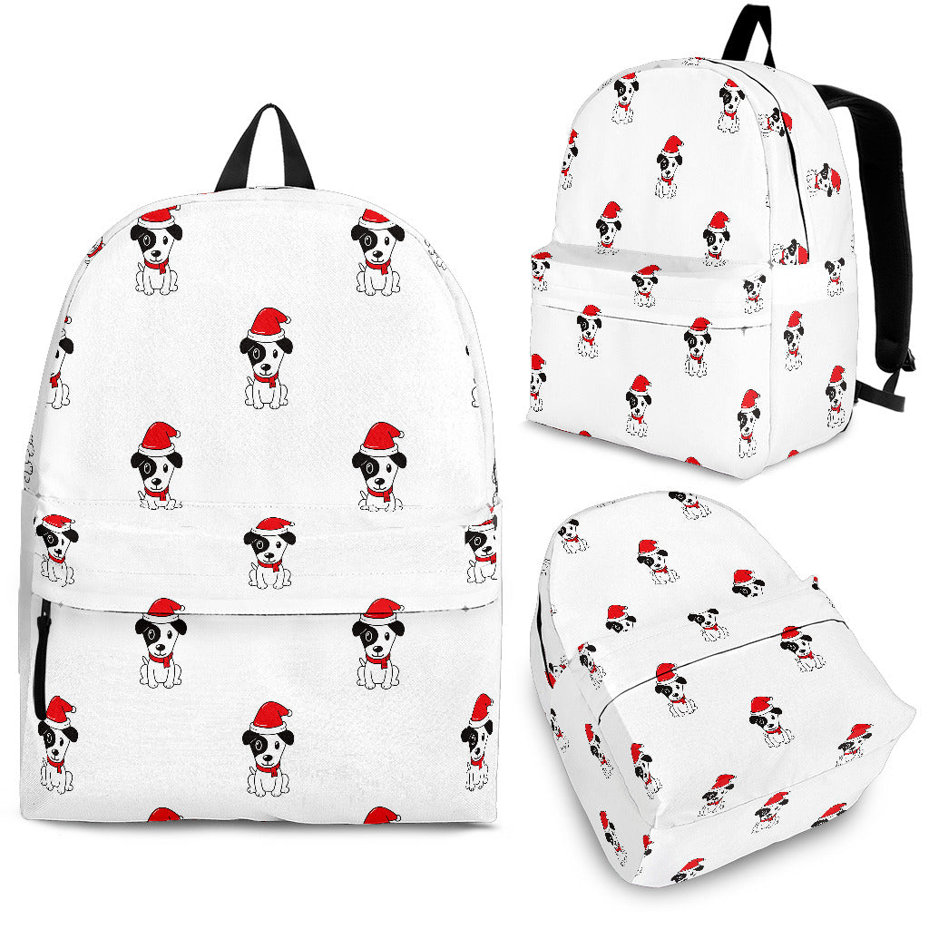 Jack Russel Pattern Print Design 01 Backpack